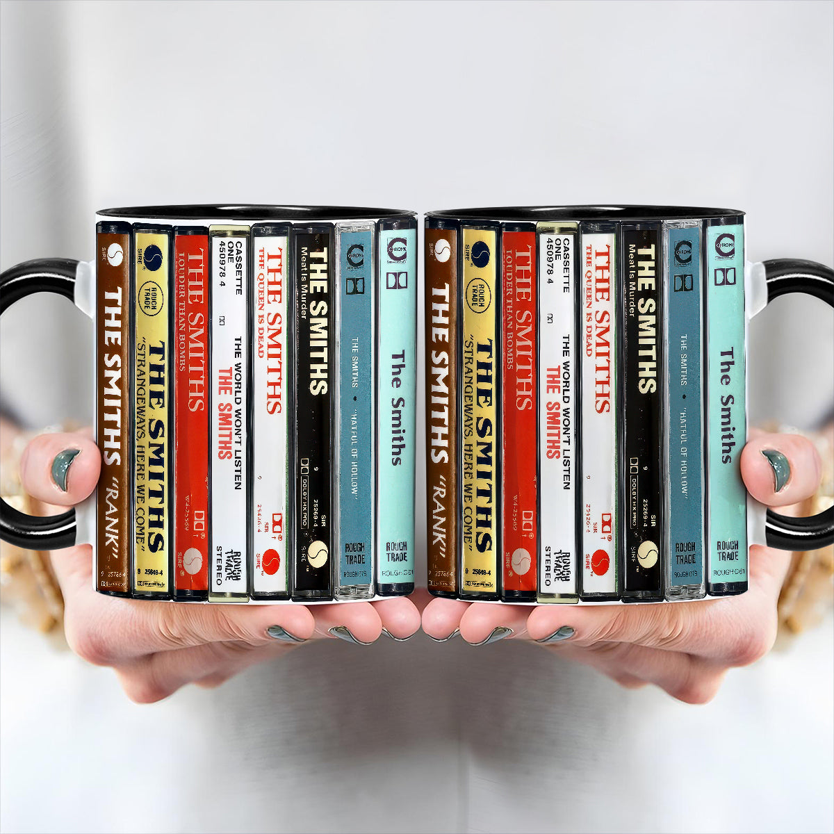 The Smiths Albums Cassette Retro Collection Accent Mug