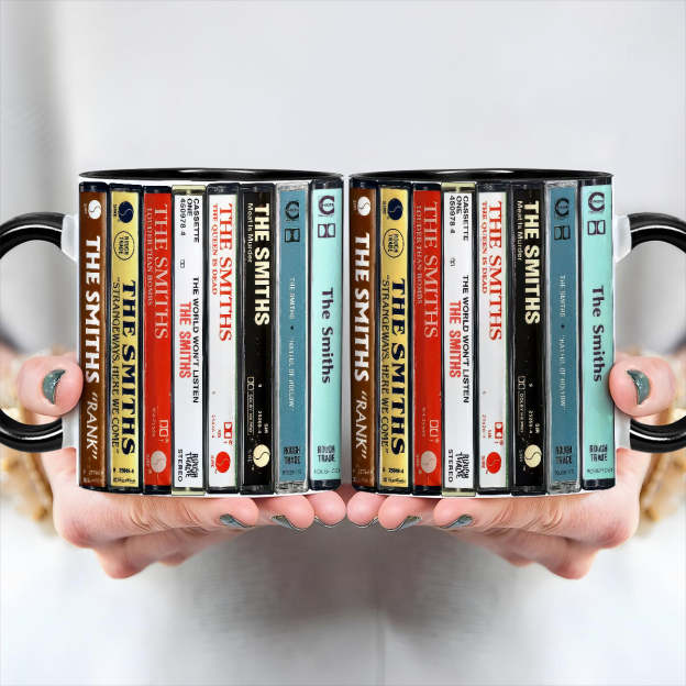 The Smiths Albums Cassette Retro Collection Accent Mug