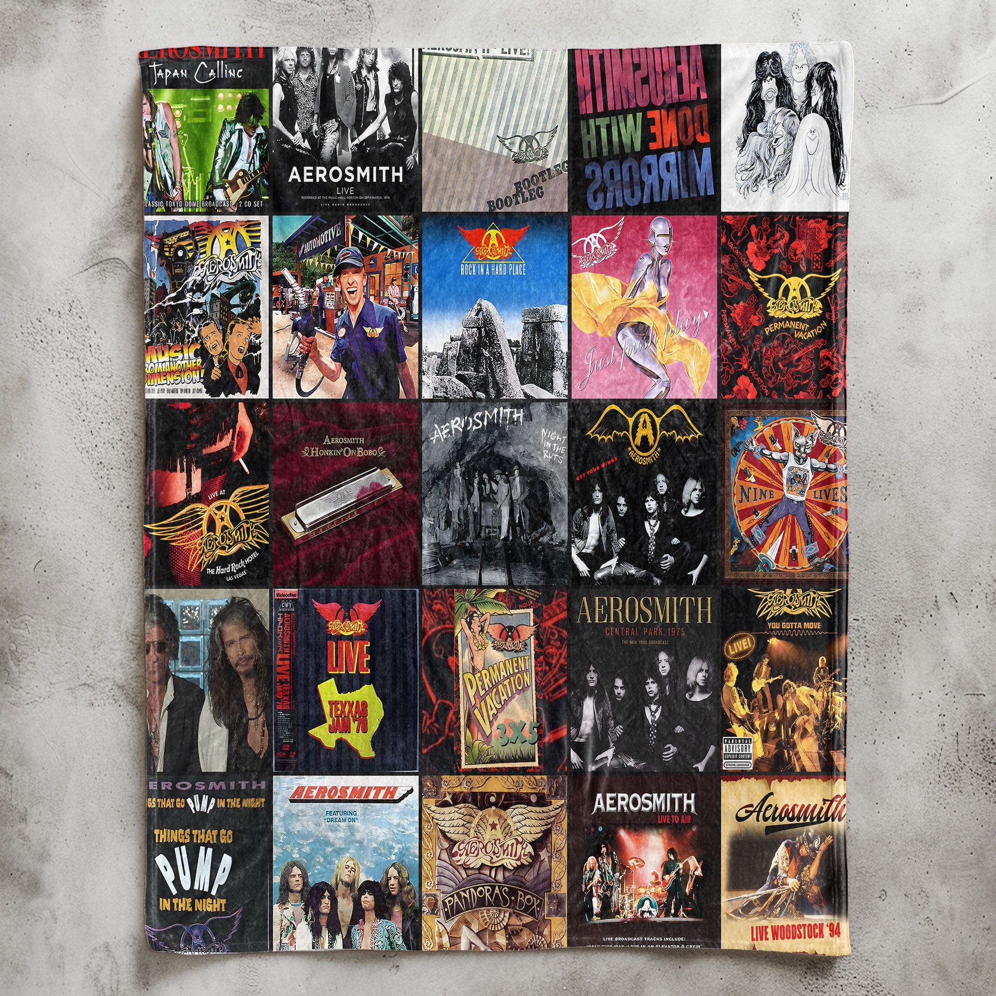 Aerosmith Sherpa Blanket – A Rock ’n’ Roll Legacy for True Fans