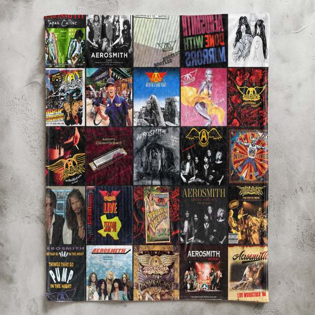 Aerosmith Sherpa Blanket – A Rock ’n’ Roll Legacy for True Fans