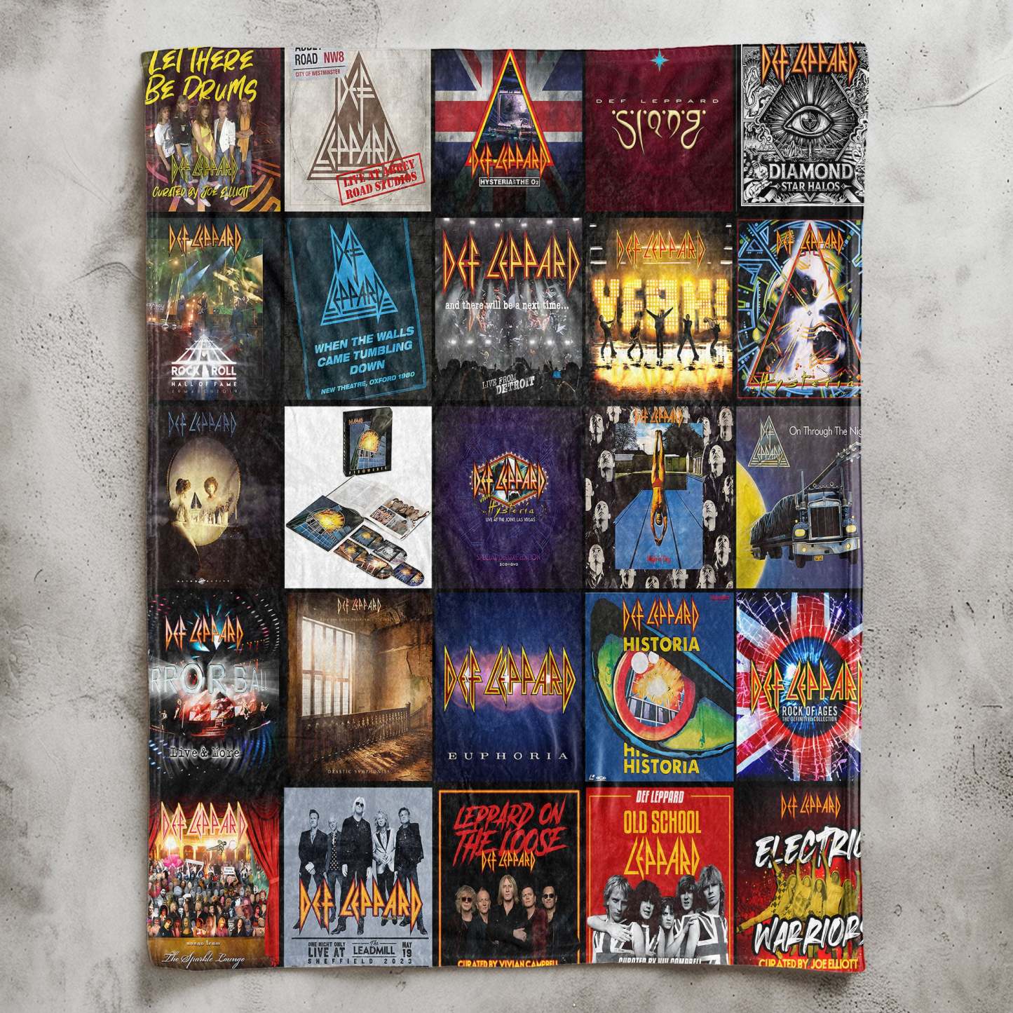 Def Leppard Sherpa Blanket – A High-Energy Rock Tribute for True Fans