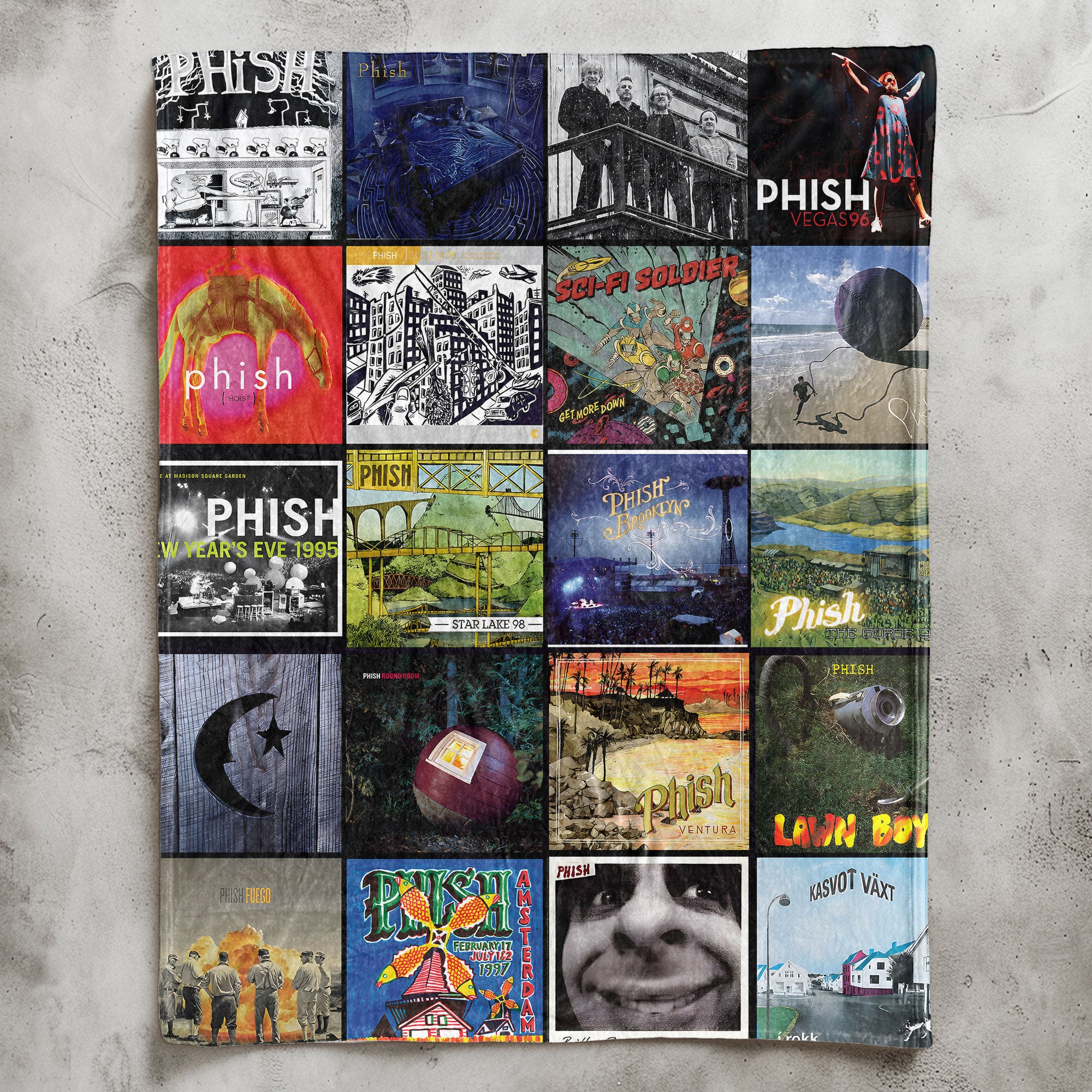 Phish Sherpa Blanket – A Cozy Tribute to Jam Band Legends