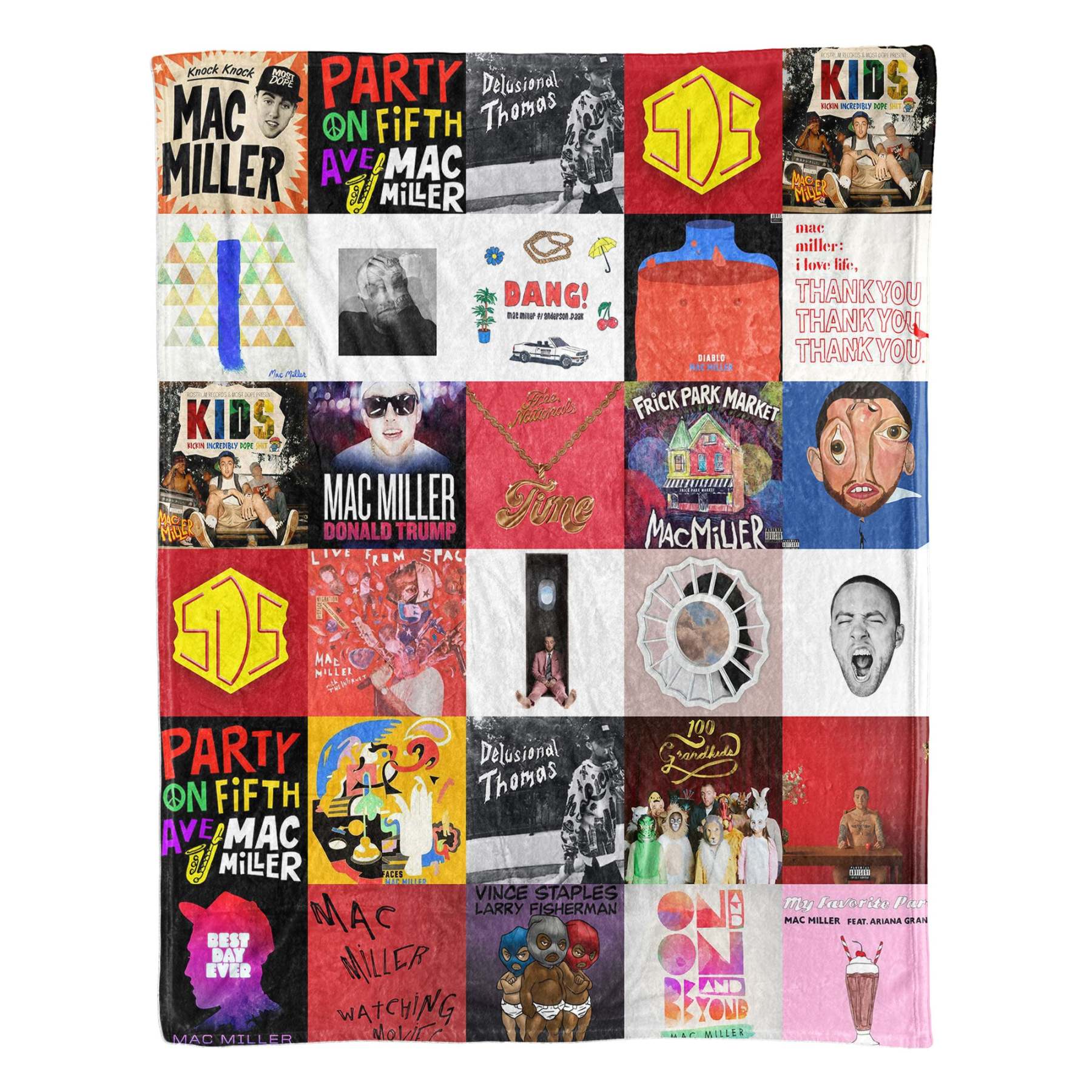 Mac Miller Sherpa Blanket – A Warm Tribute to a Modern Legend