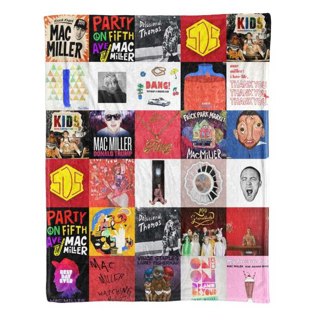 Mac Miller Sherpa Blanket – A Warm Tribute to a Modern Legend