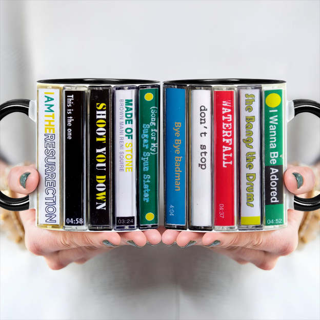 The Stone Roses Debut Album Cassette Retro Collection Accent Mug
