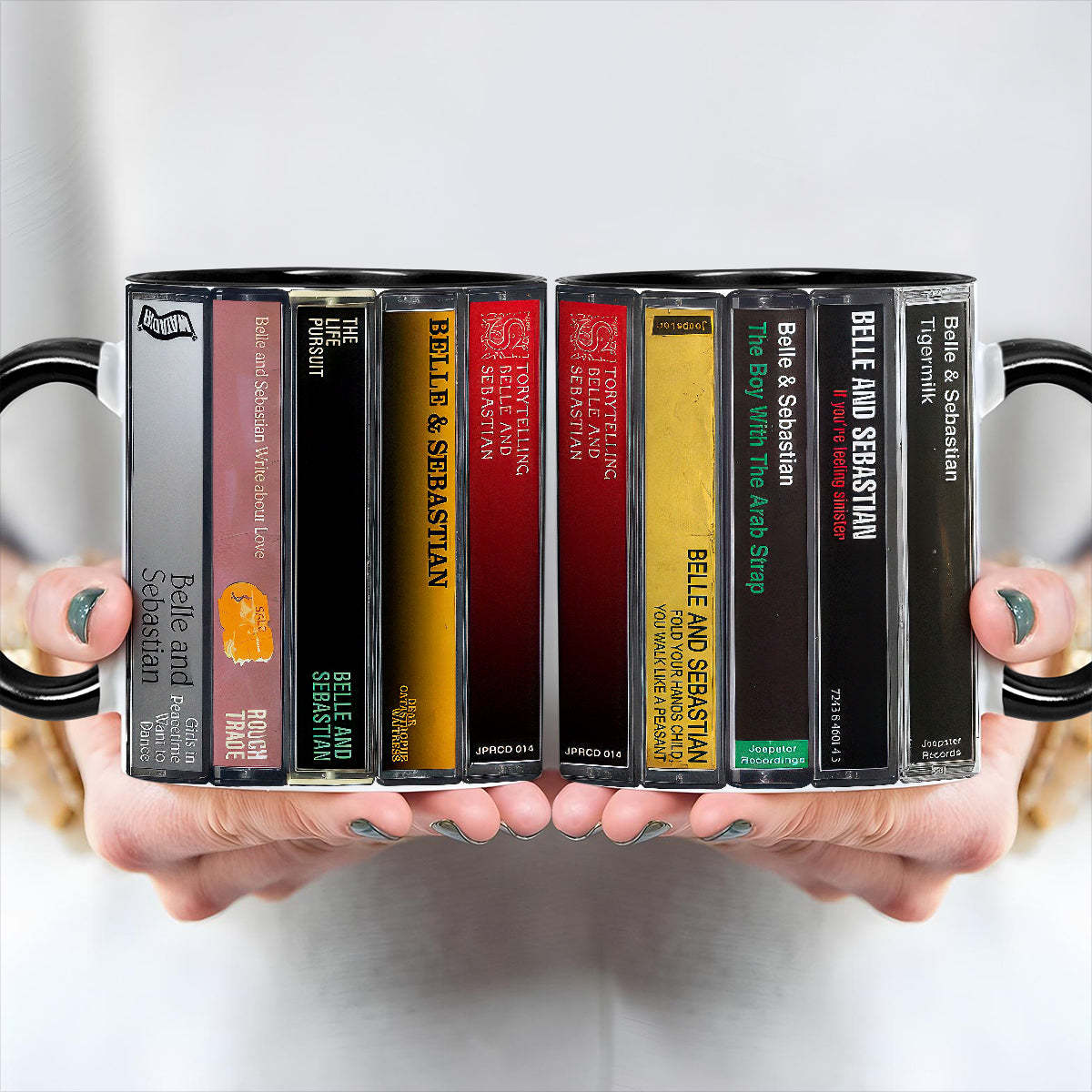 Belle and Sebastian Albums Cassette Retro Collection Accent Mug