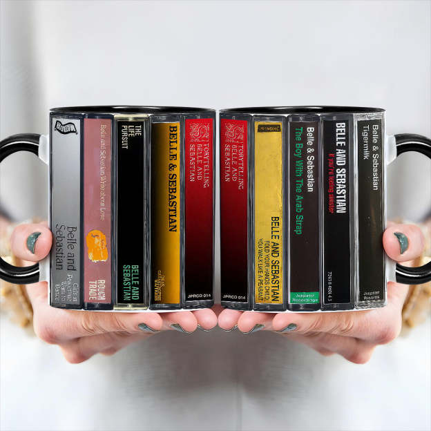 Belle and Sebastian Albums Cassette Retro Collection Accent Mug