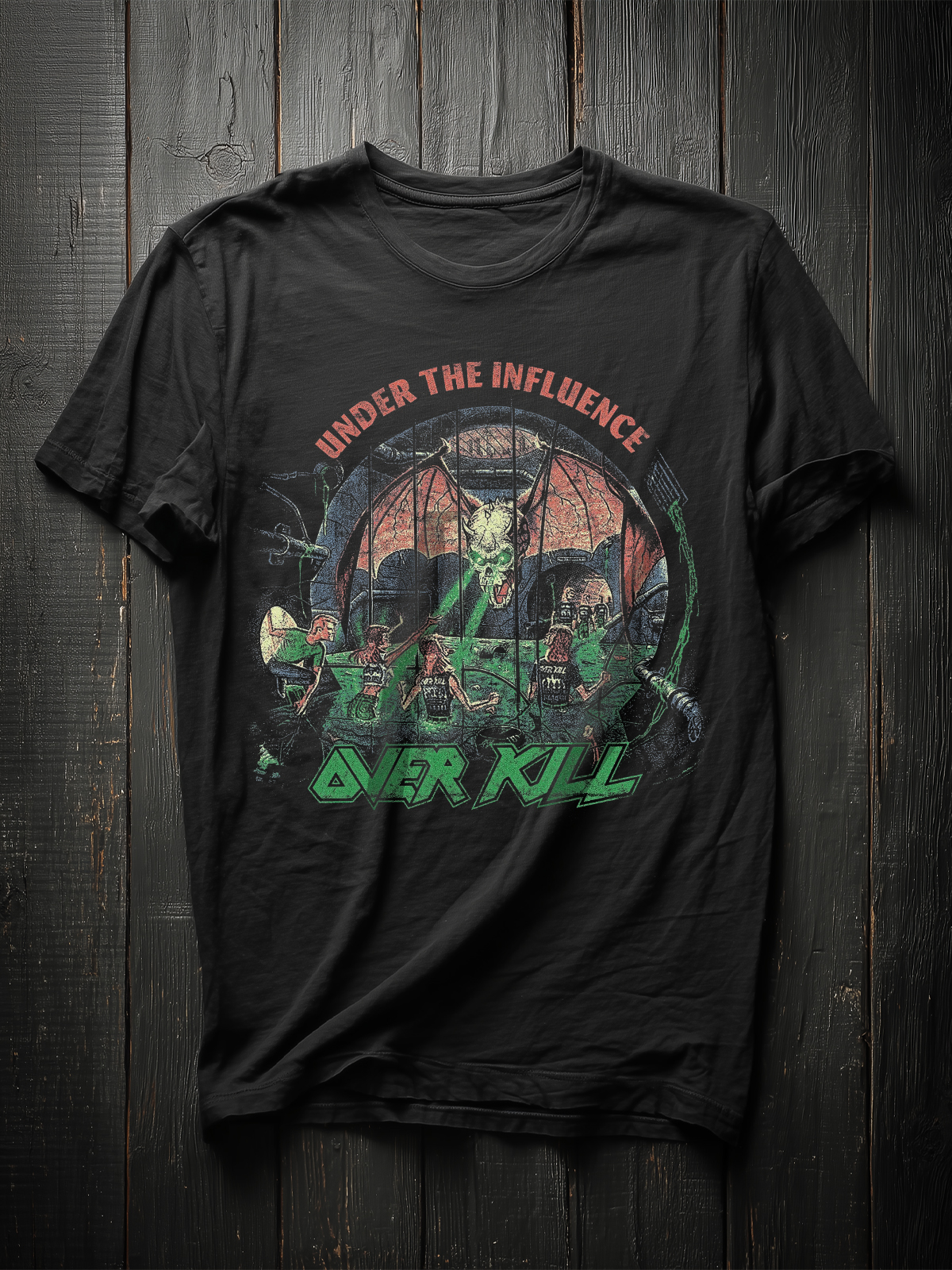 New Overkill Under The Influence T-Shirt