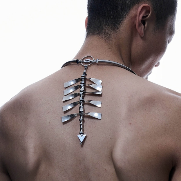 ILLUSORY Spine Necklace