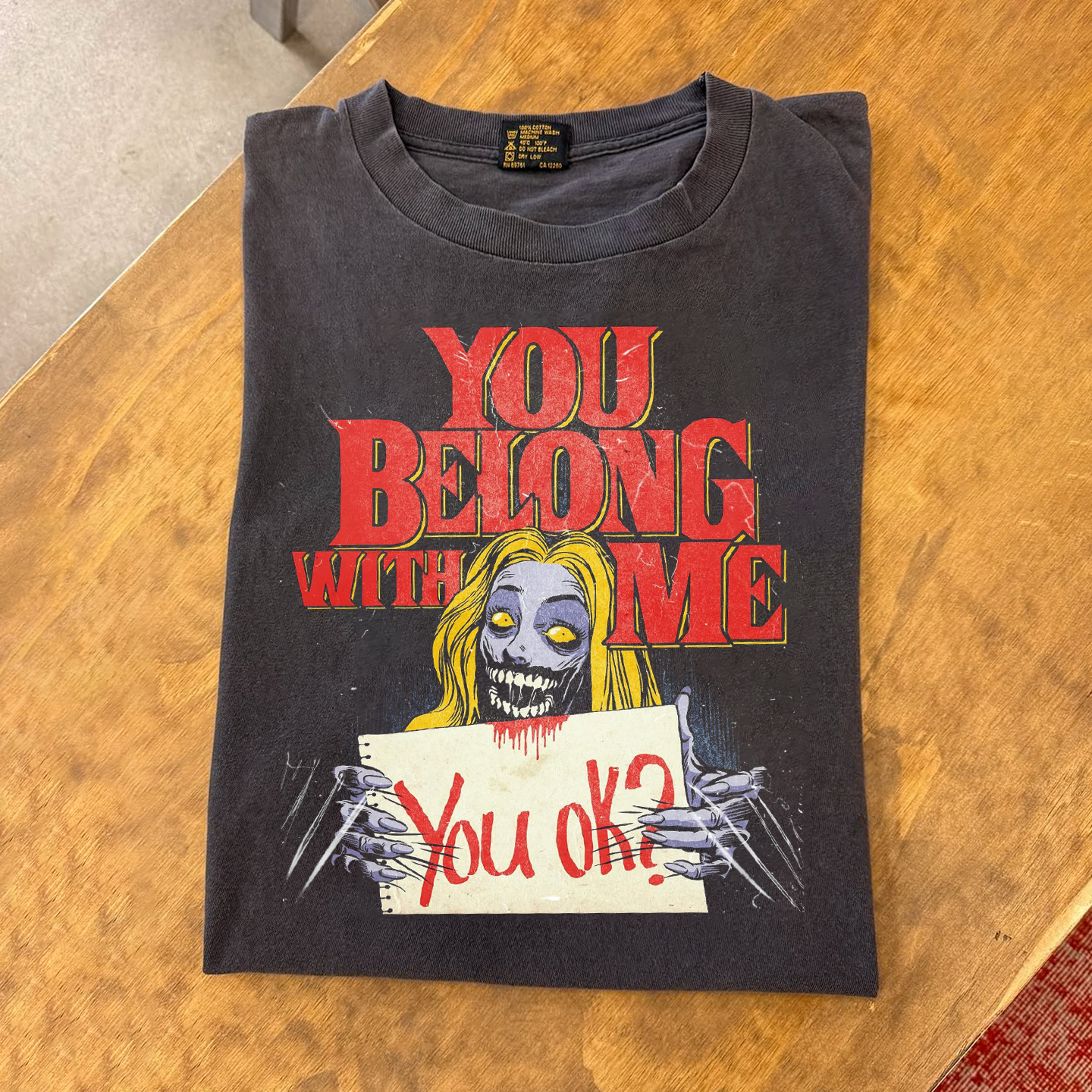 You Belong With Me cotton T-shirt