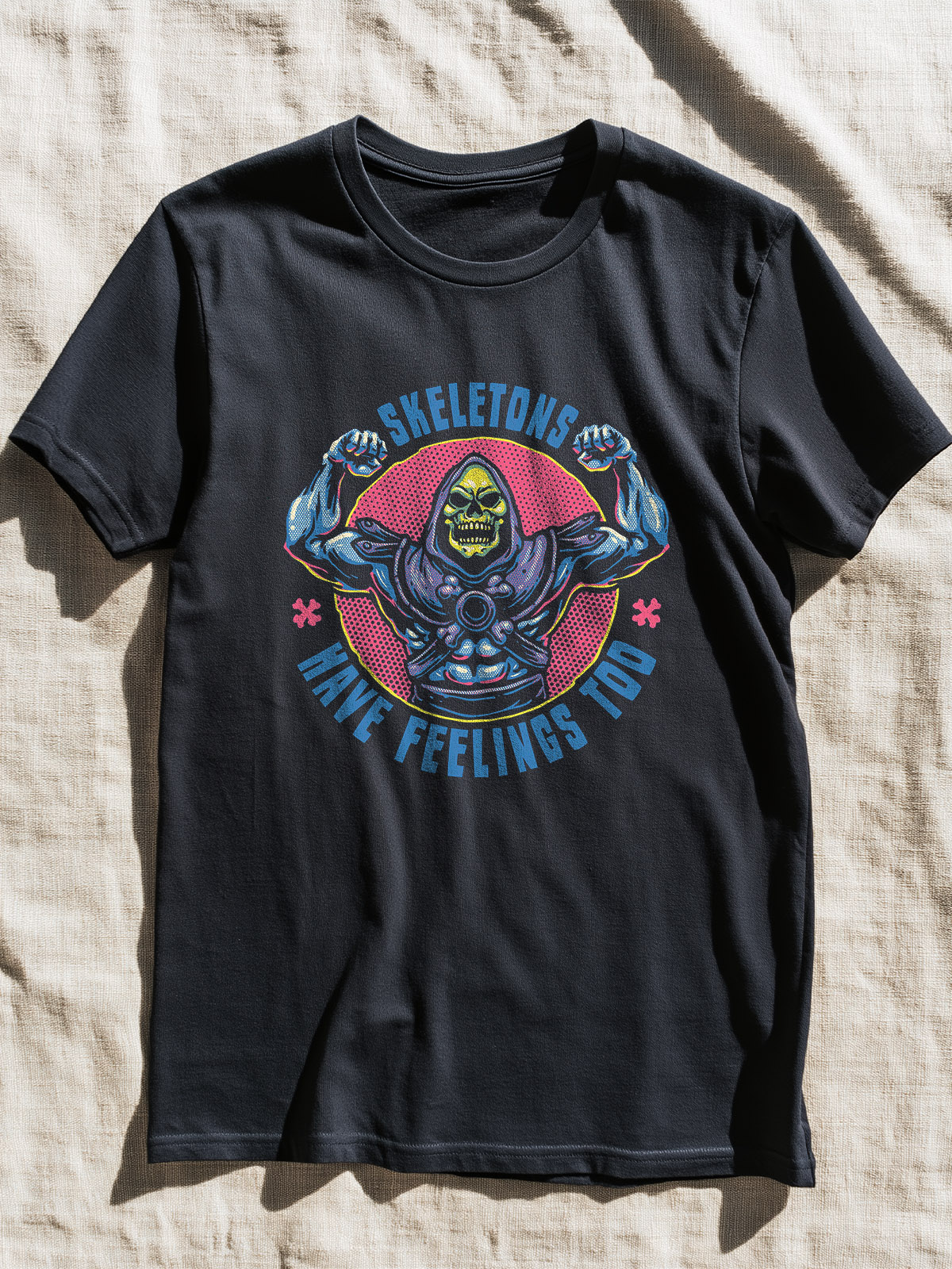 Skeletons Have Feelings Too cotton T-shirt