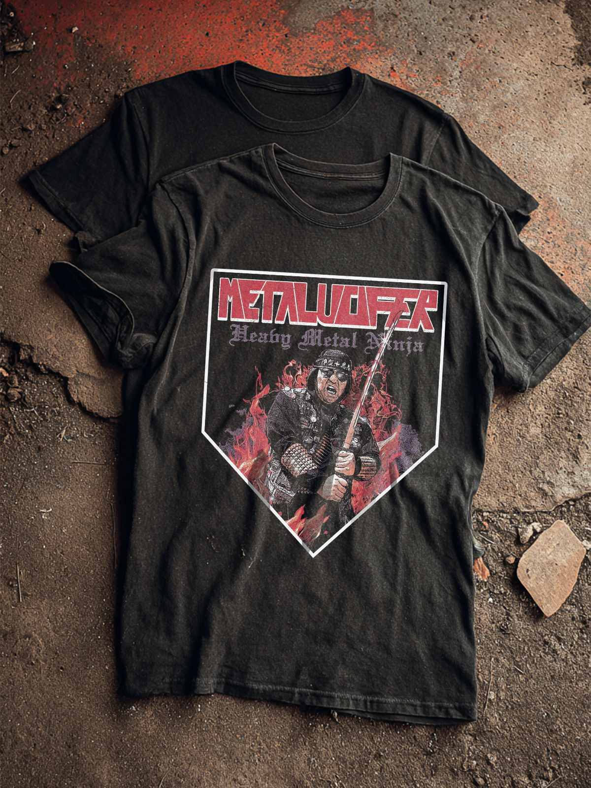 Metalucifer Heavy Metal Ninja T-Shirt