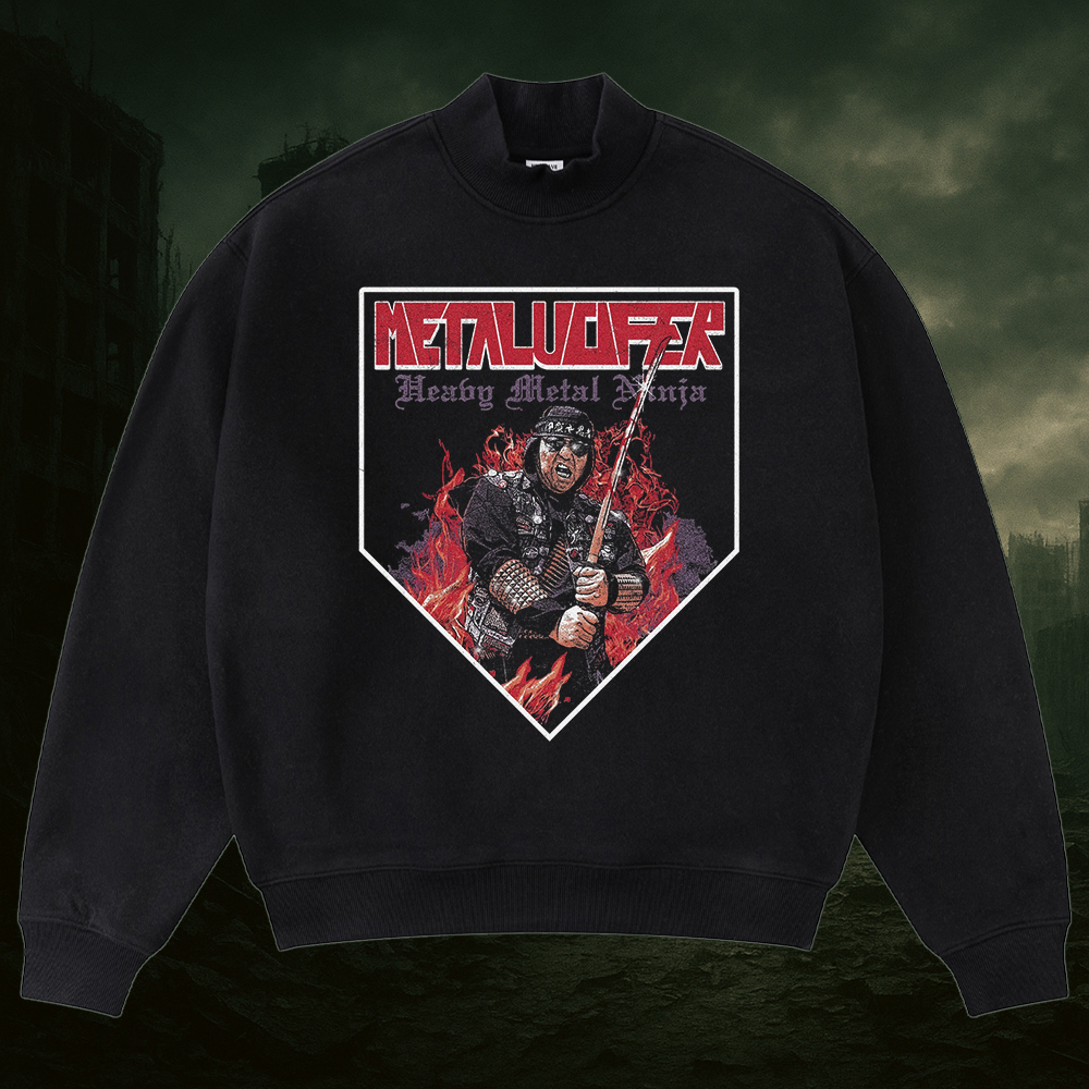 Metalucifer Heavy Metal Ninja Sweatshirt