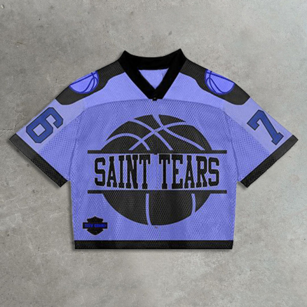 [Copy]Mesh quick-drying saint tears casual sports jersey