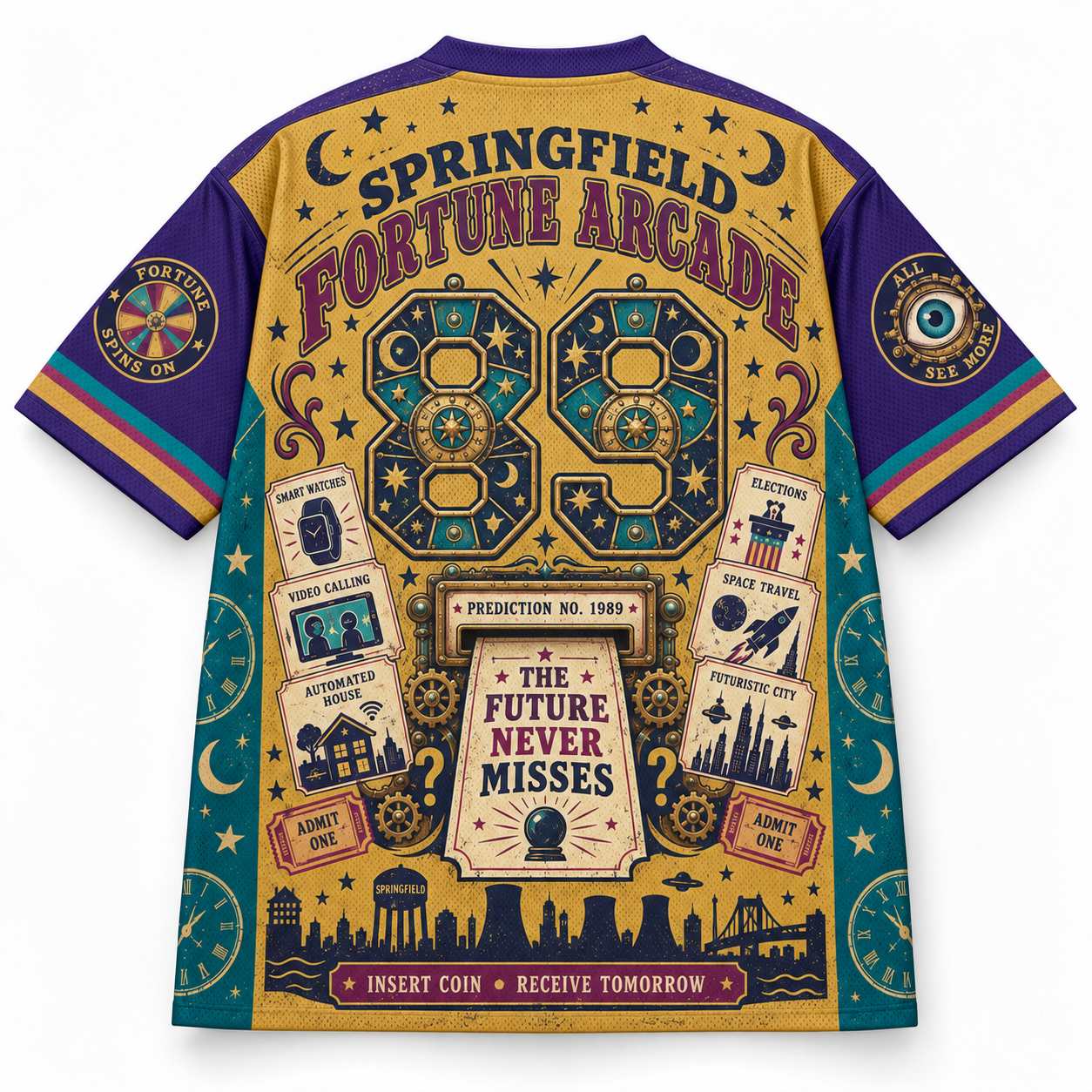 The Simpsons Predictions Spin The Future Jersey