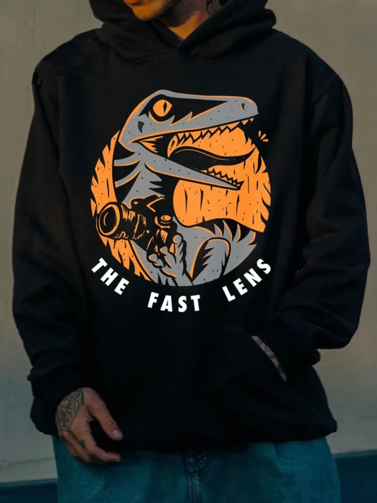 Unisex The Fast Lens Printing Casual Hoodie Sweatshirt