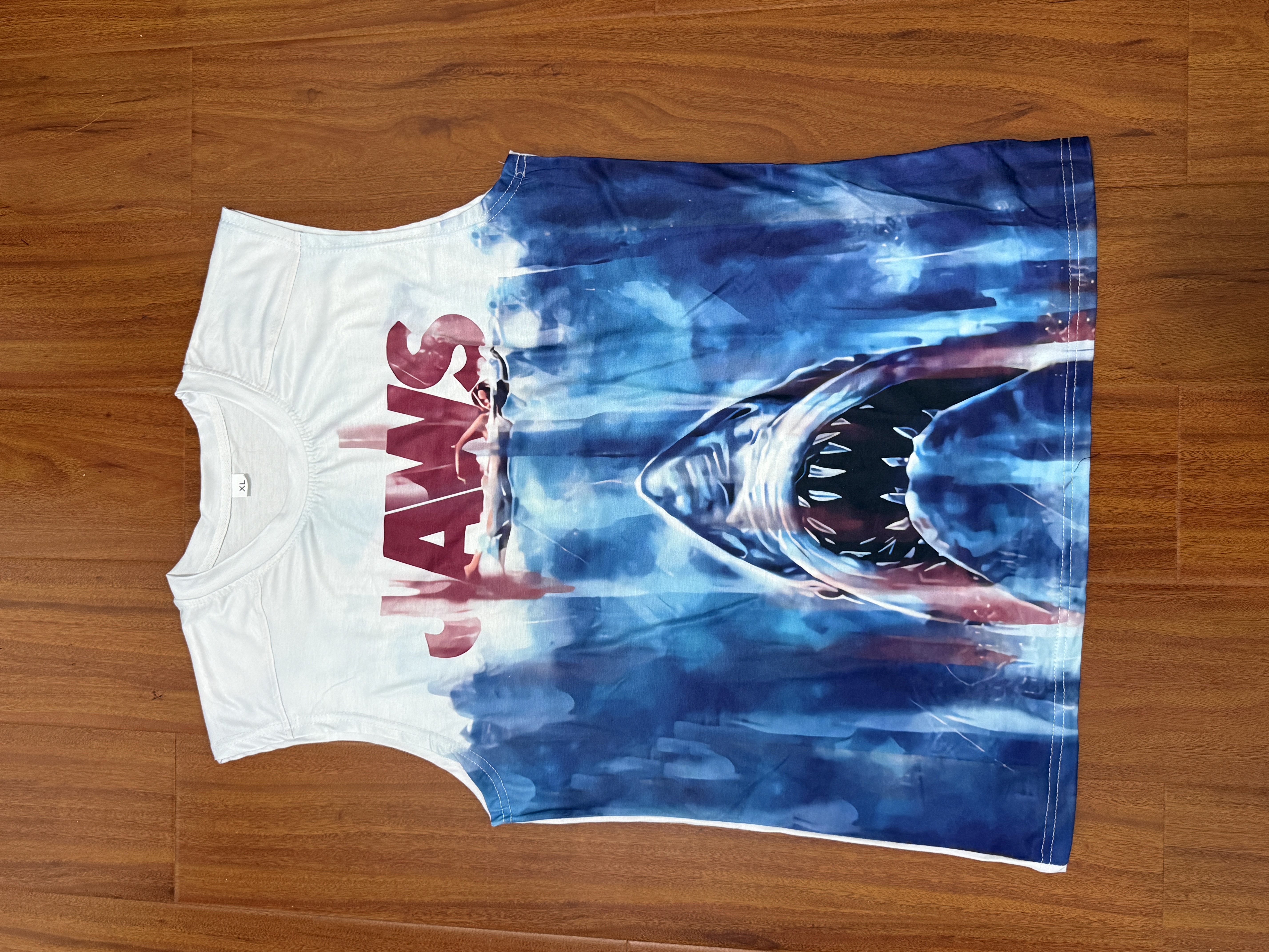Unisex Vintage Jaws Magnet Tank Top