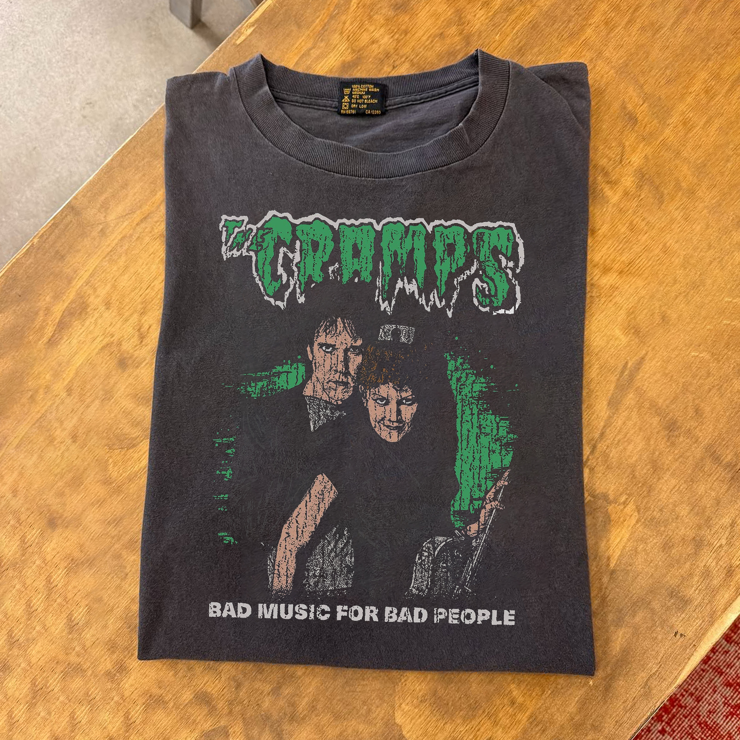 The Cramps Bad Music For Bad People cotton T-shirt