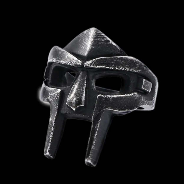 MF Doom Mask Stainless Steel Ring