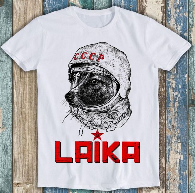 Laika Astronaut cotton T-shirt