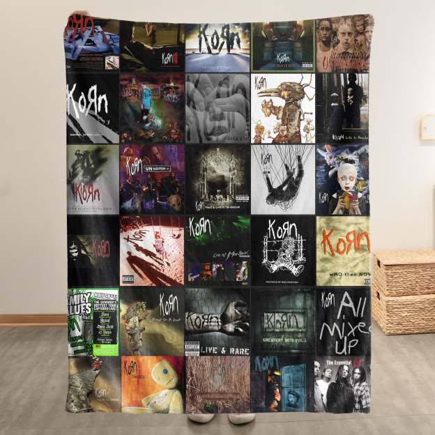 KoRn Sherpa Blanket – A Raw, Nostalgic Tribute to Nu-Metal Legends