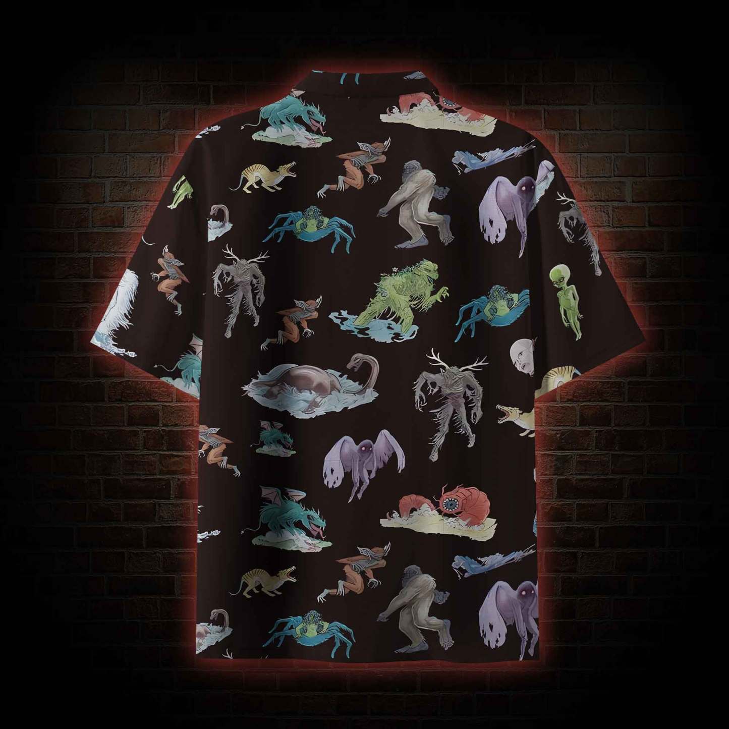 Cryptids Hawaiian Shirt