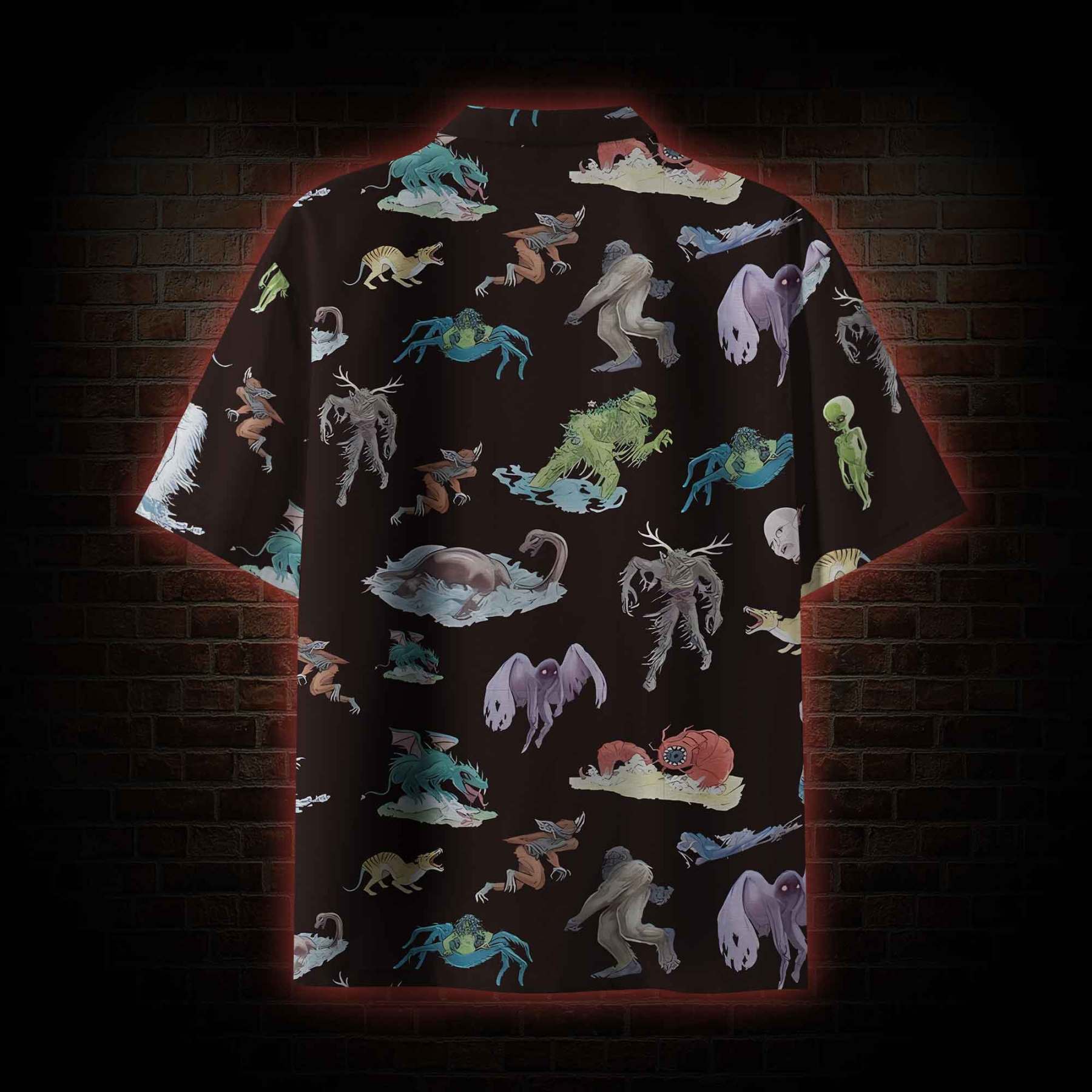 Cryptids Hawaiian Shirt