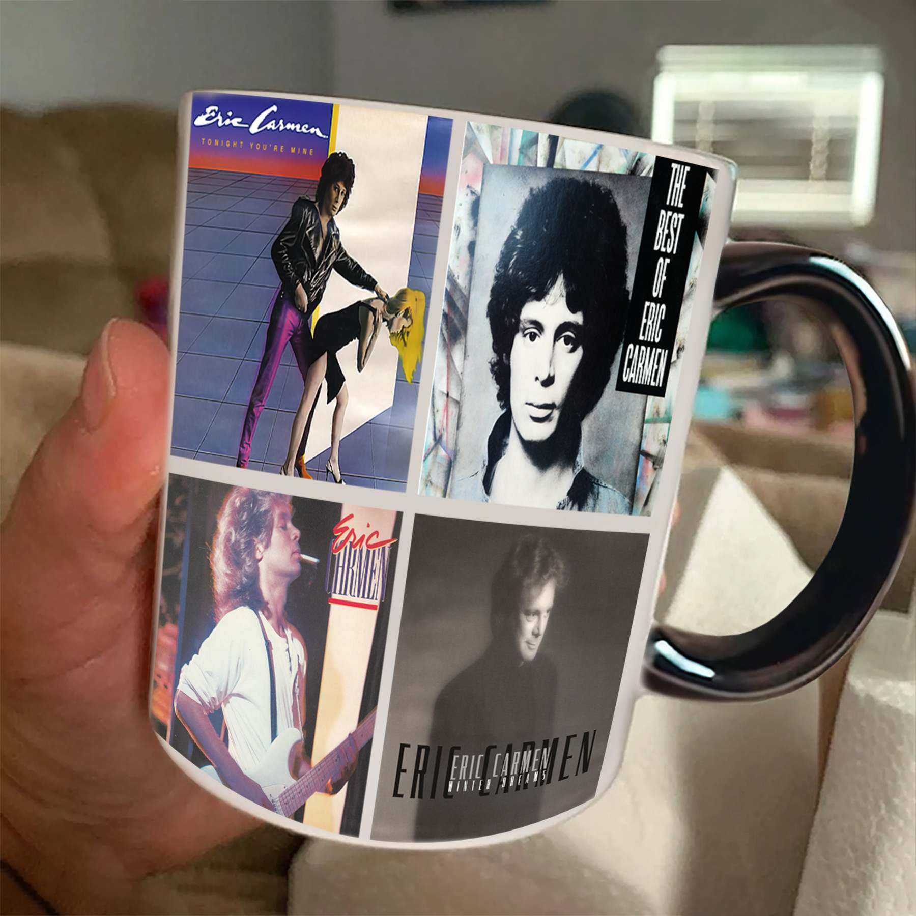 Eric Carmen Albums Cover Collection Retro Mug