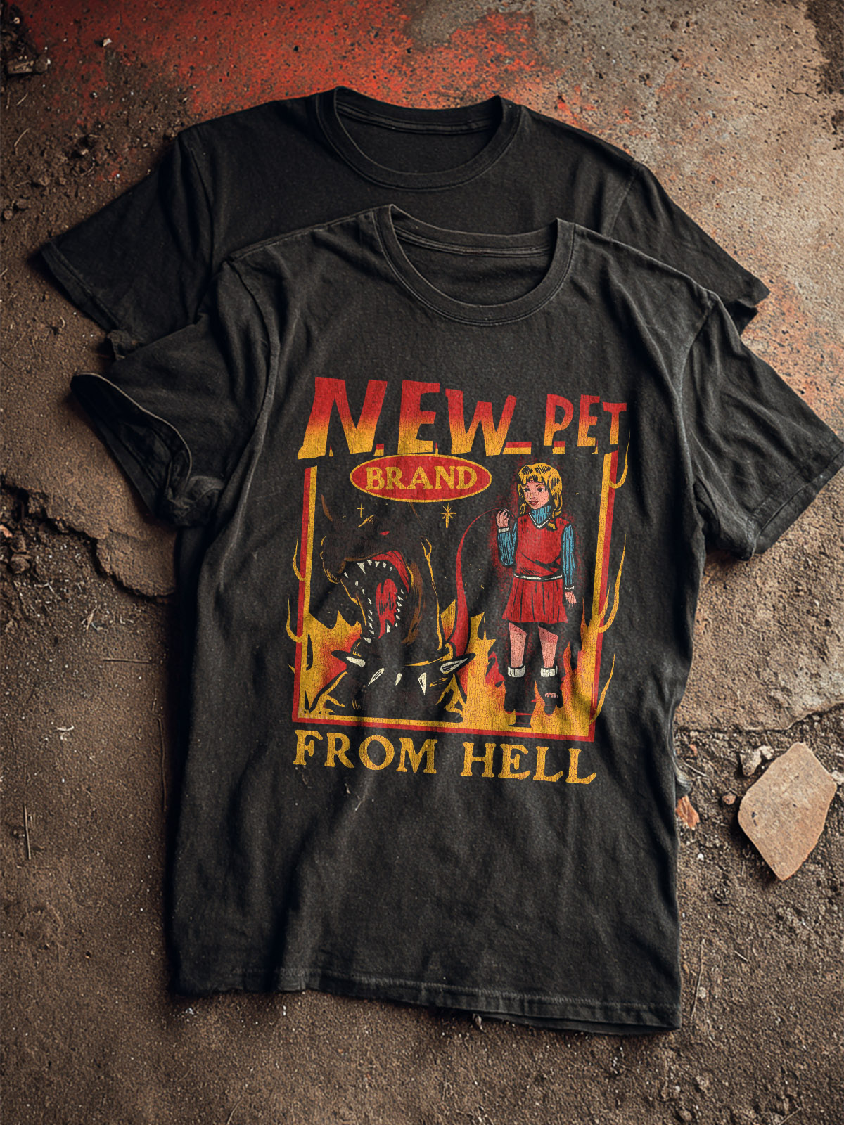 New Pet Brand From Hell cotton T-shirt