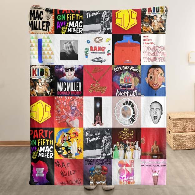 Mac Miller Sherpa Blanket – A Warm Tribute to a Modern Legend
