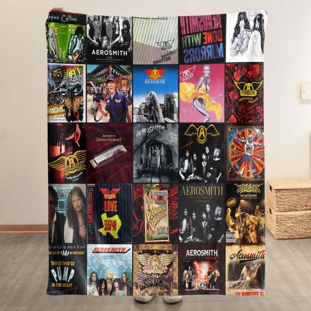 Aerosmith Sherpa Blanket – A Rock ’n’ Roll Legacy for True Fans