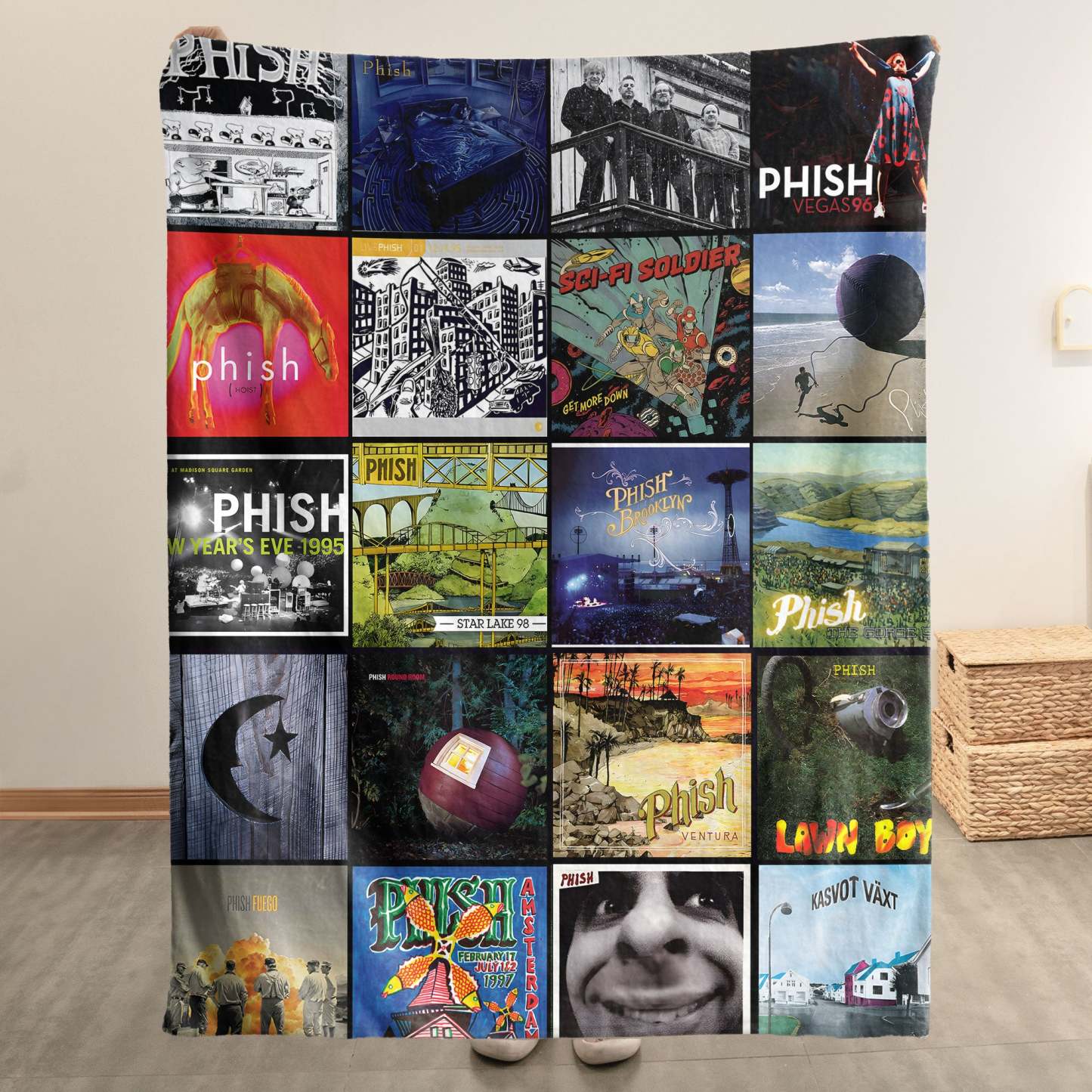 Phish Sherpa Blanket – A Cozy Tribute to Jam Band Legends