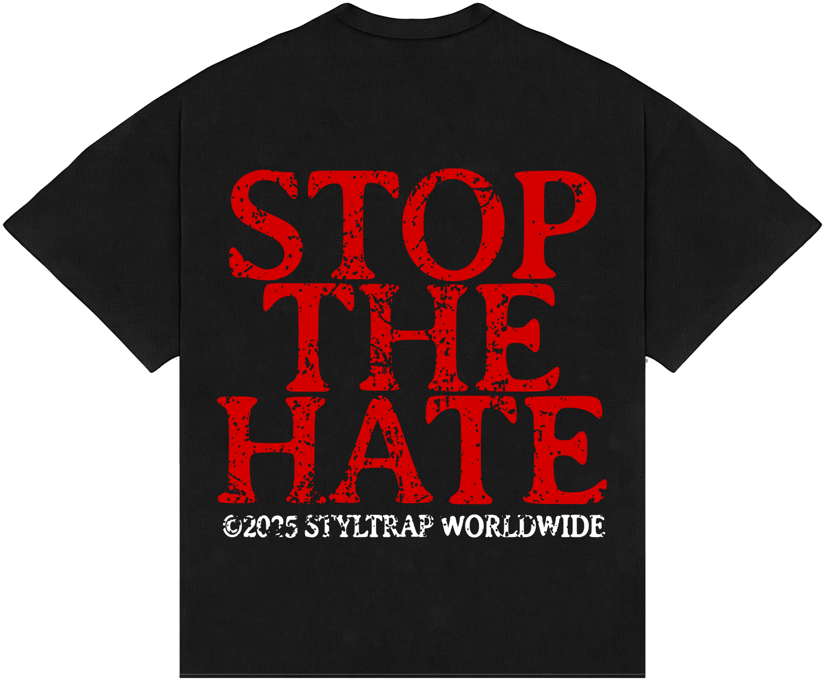 Camiseta BOXY - STOP THE HATE