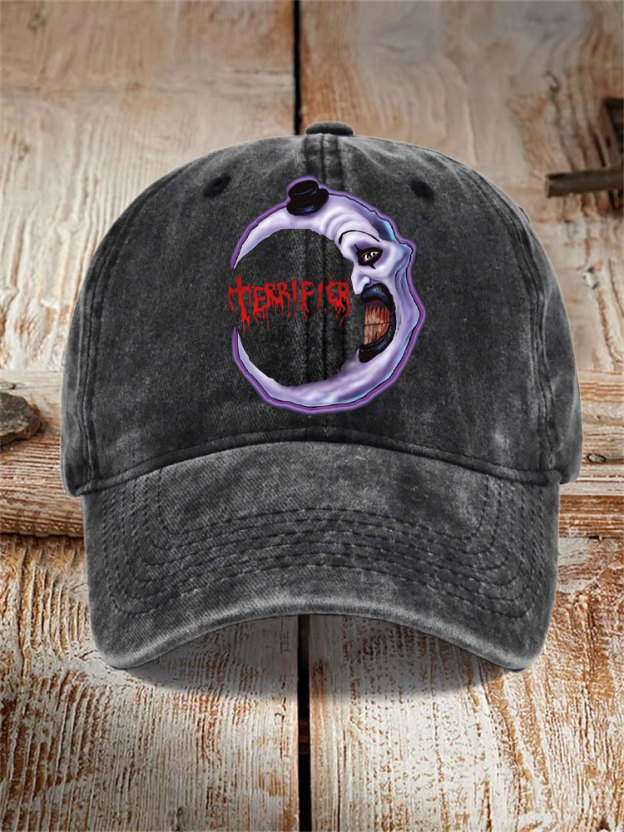 Unisex Casual Halloween Horror Movie Printed Hat