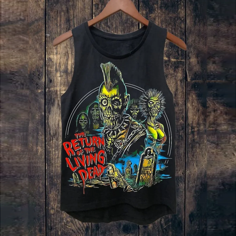 Unisex The Return of the Living Dead  100% cotton Tank Top