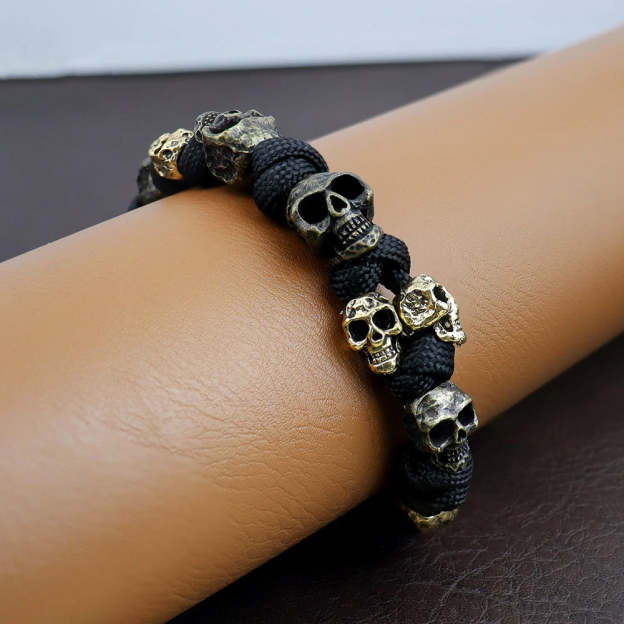 Men's Skull Bracelet
