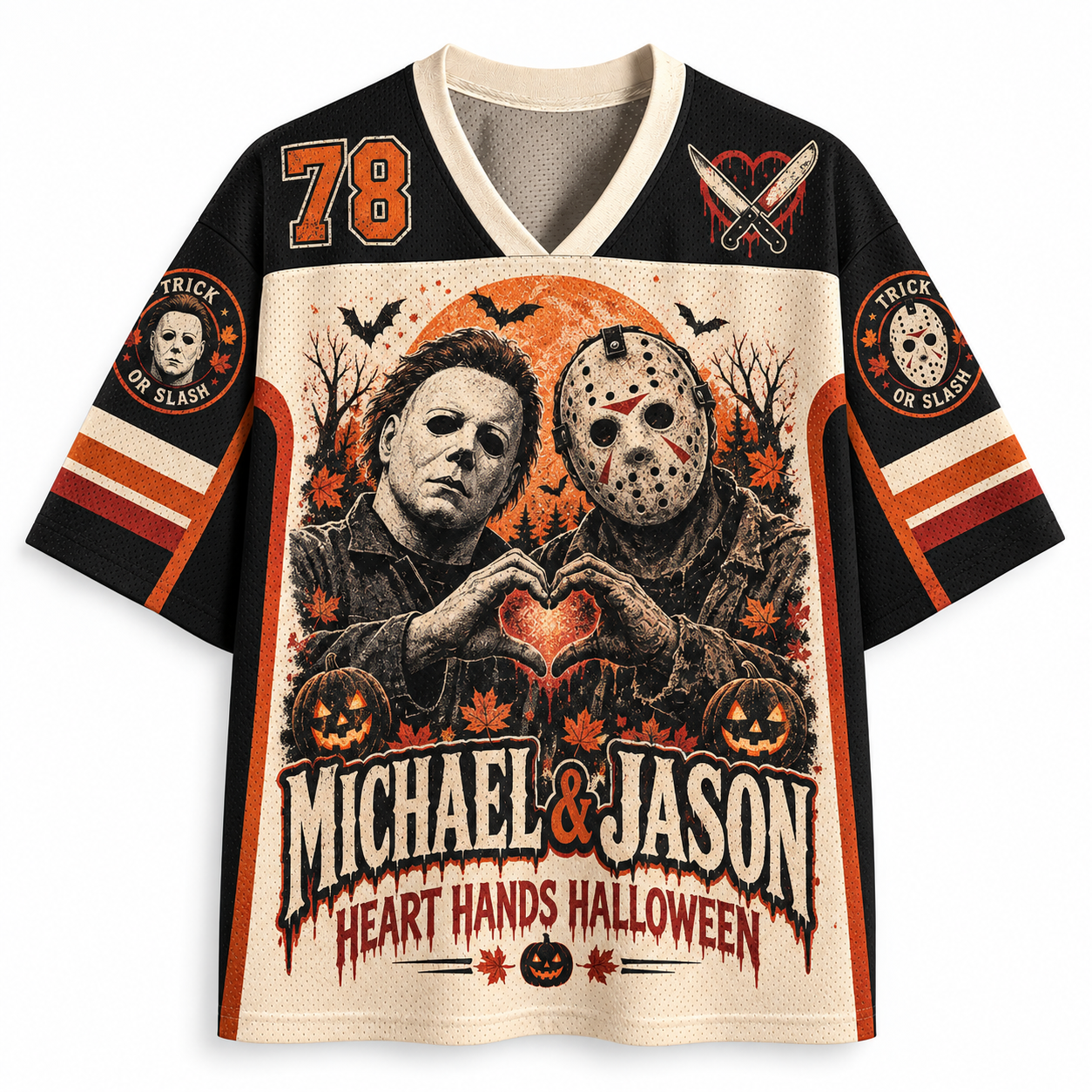 Horror Slasher Movie Jersey Shirts