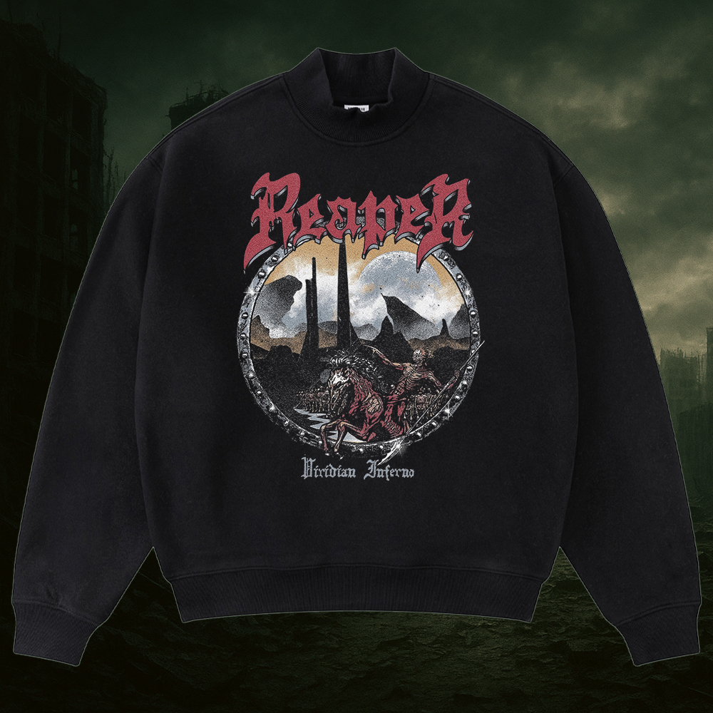 Reaper - Viridian Inferno Sweatshirt