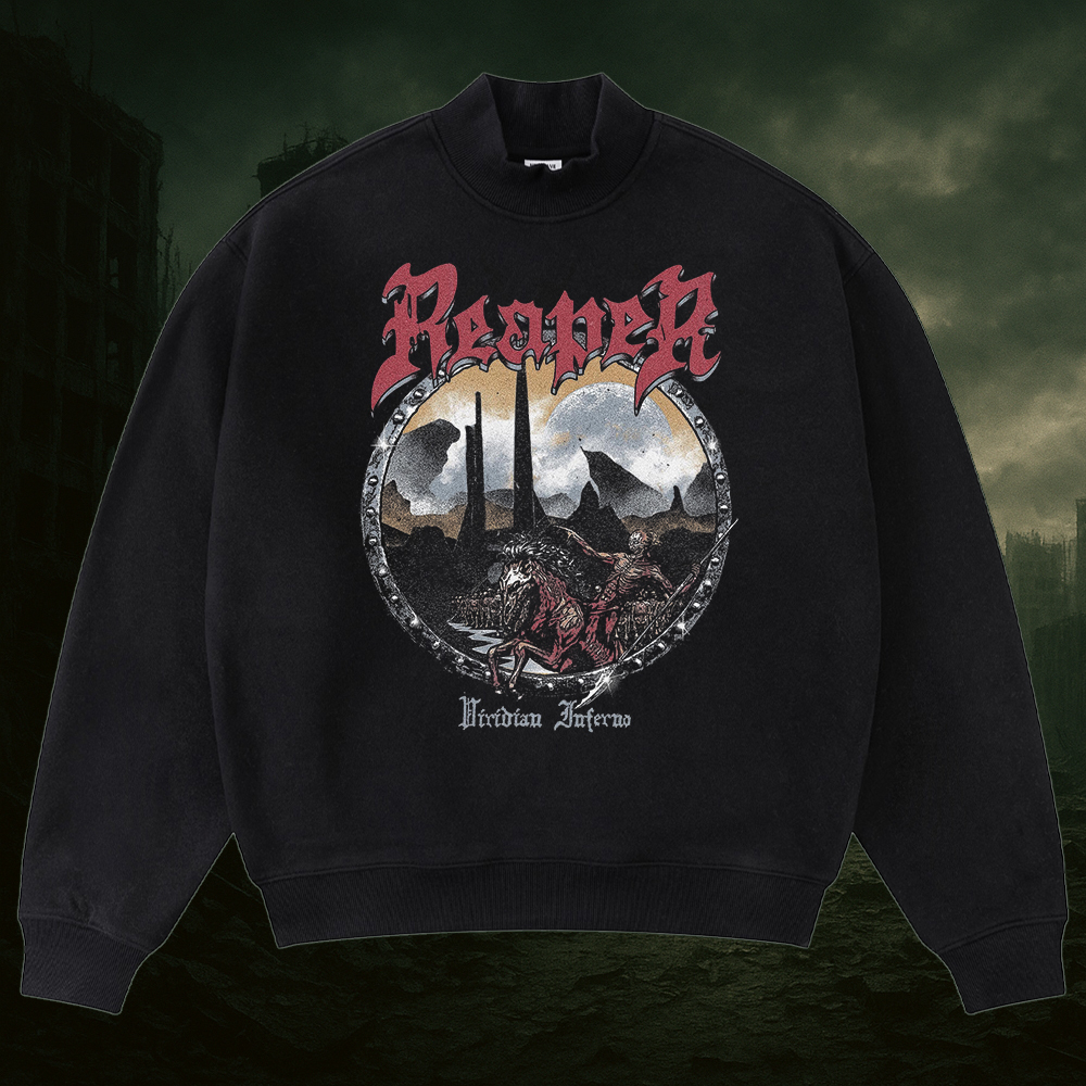 Reaper - Viridian Inferno Sweatshirt