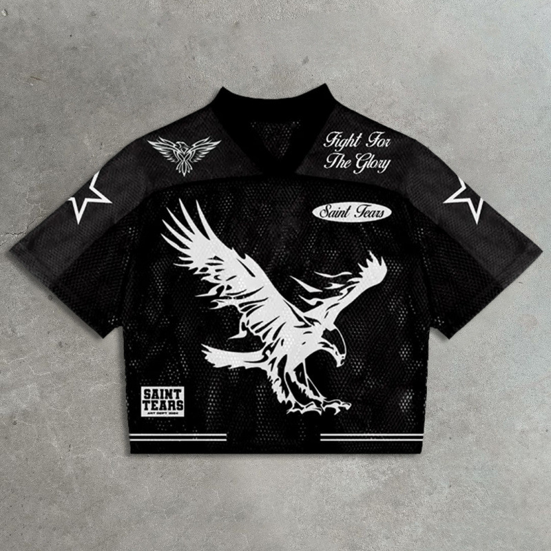 Mesh quick-drying saint tears casual sports jersey