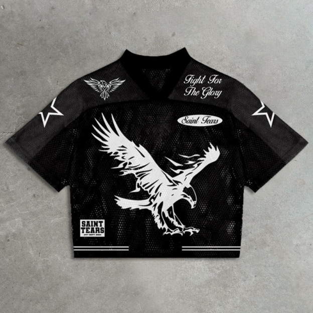 Mesh quick-drying saint tears casual sports jersey