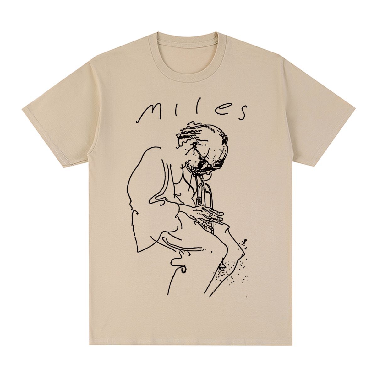 Miles Davis cotton T-shirt