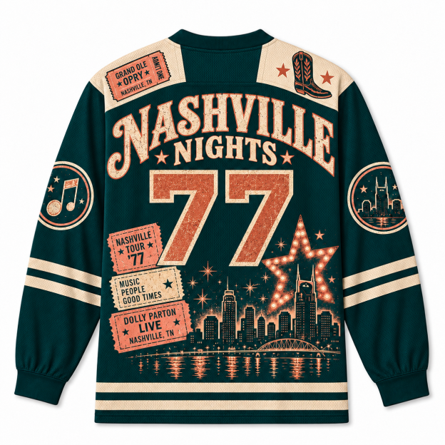 NASHVILLE NIGHTS Jersey Shirts
