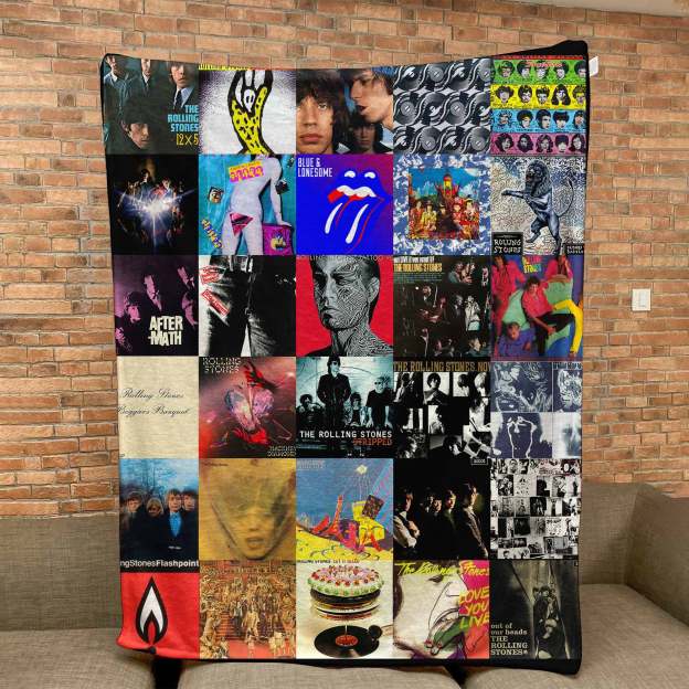 The Rolling Stones Sherpa Blanket – A Rock ’n’ Roll Legacy You Can Wrap Up In