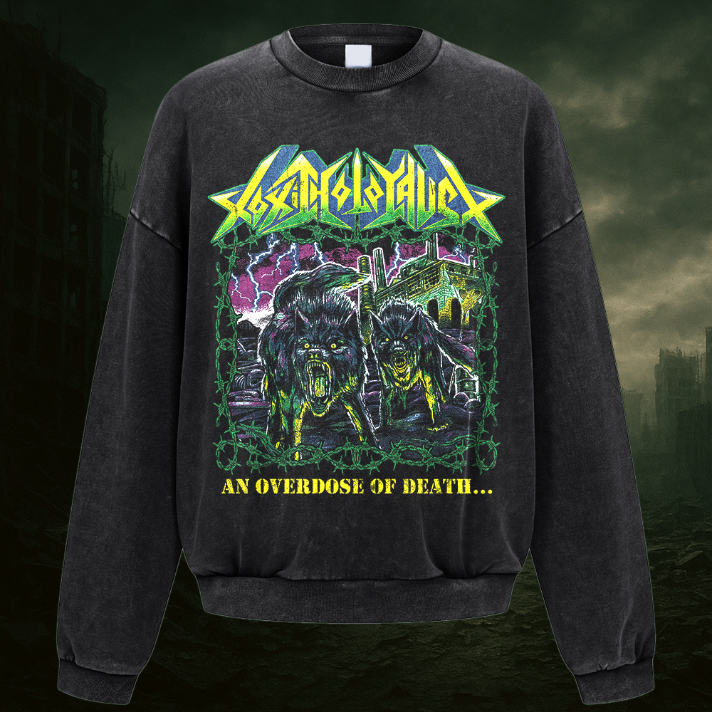 Toxic Holocaust An Overdose Of Death... Sweatshirt