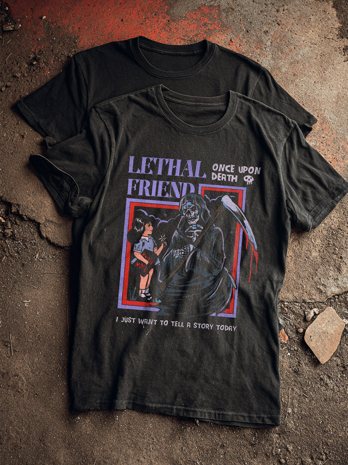 Lethal Friend cotton T-shirt