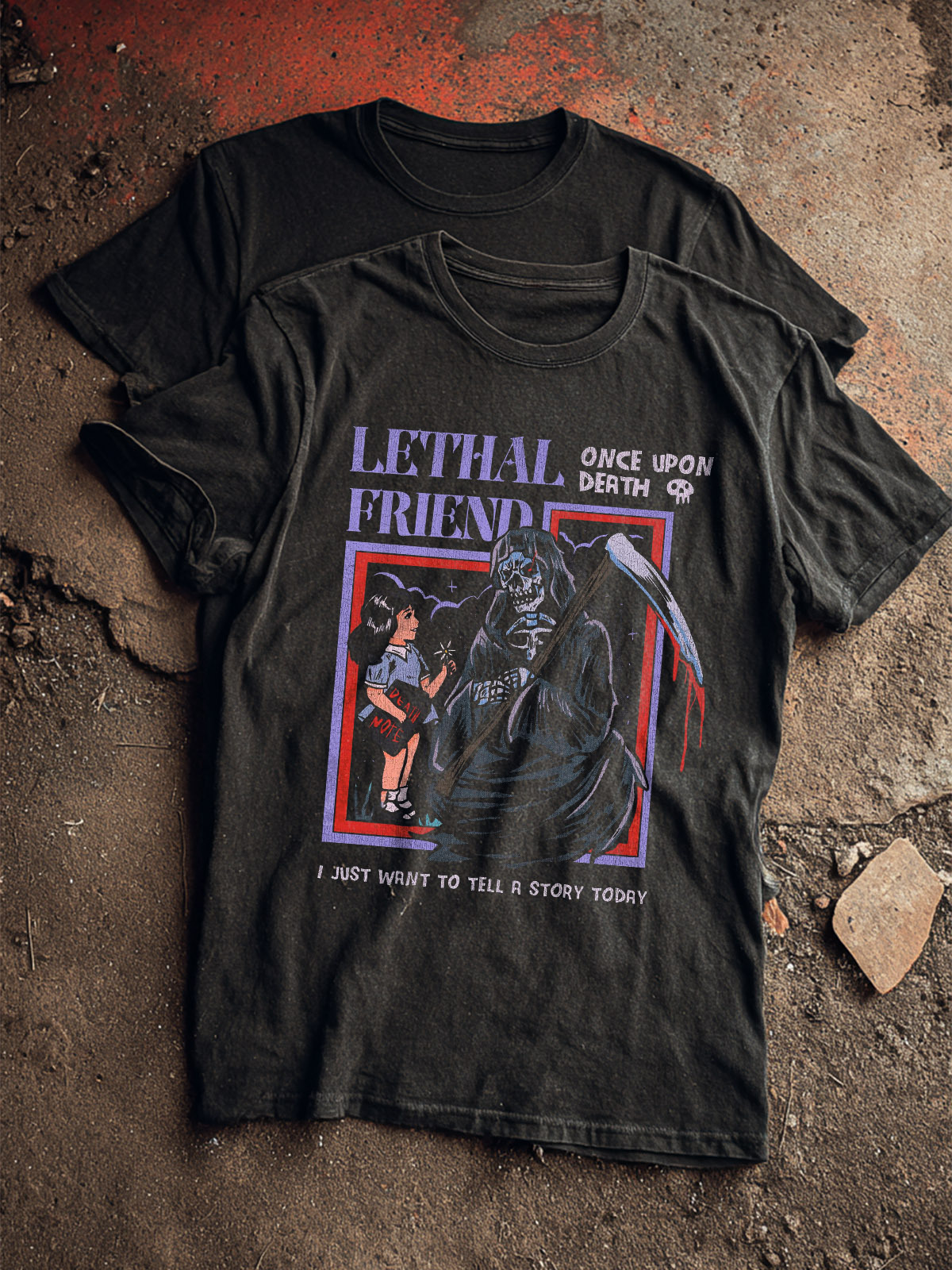 Lethal Friend cotton T-shirt