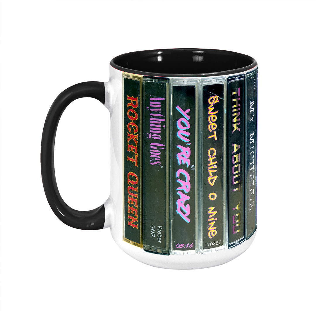 Guns N Roses – Appetite For Destruction Album Cassette Retro Collection Accent Mug