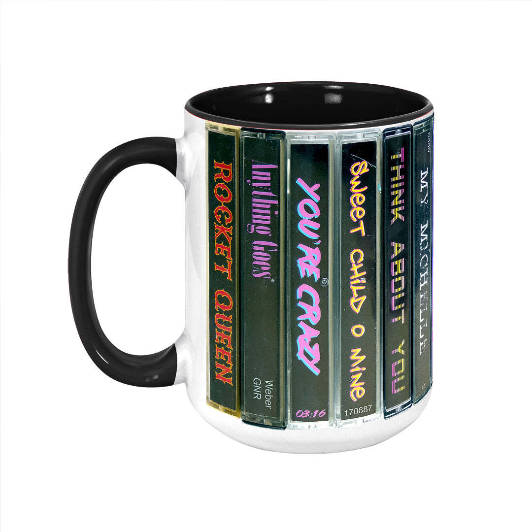 Guns N Roses – Appetite For Destruction Album Cassette Retro Collection Accent Mug