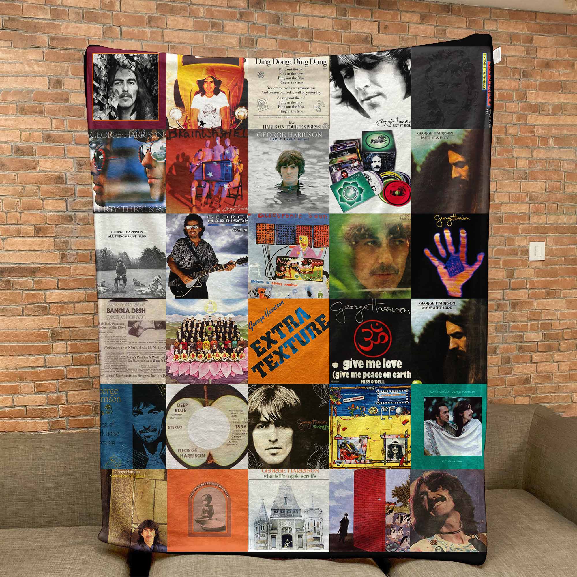 George Harrison Sherpa Blanket – A Peaceful, Soul-Stirring Tribute